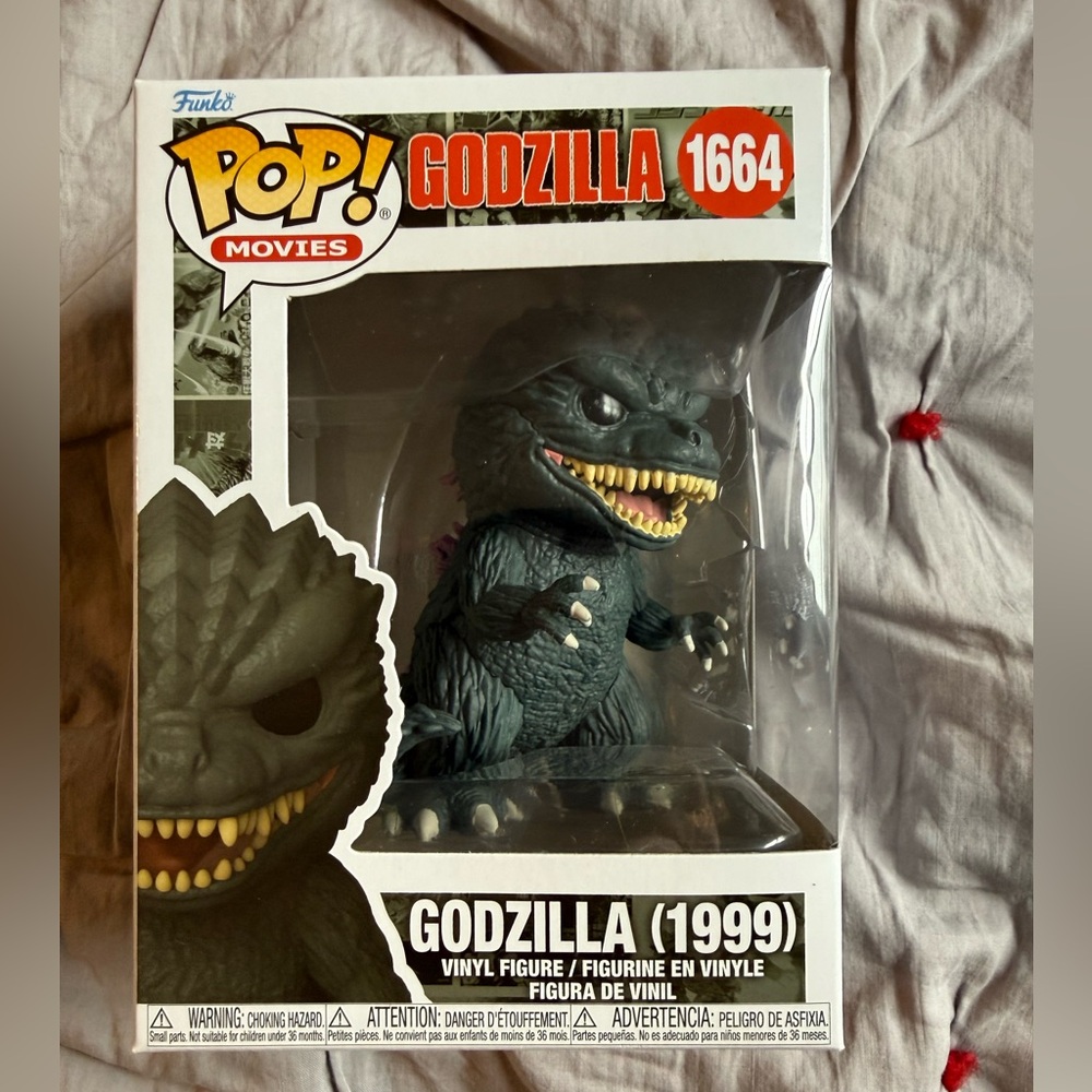 Funko Pop! Godzilla (1999) Vinyl Figure - Dark Gray NEW